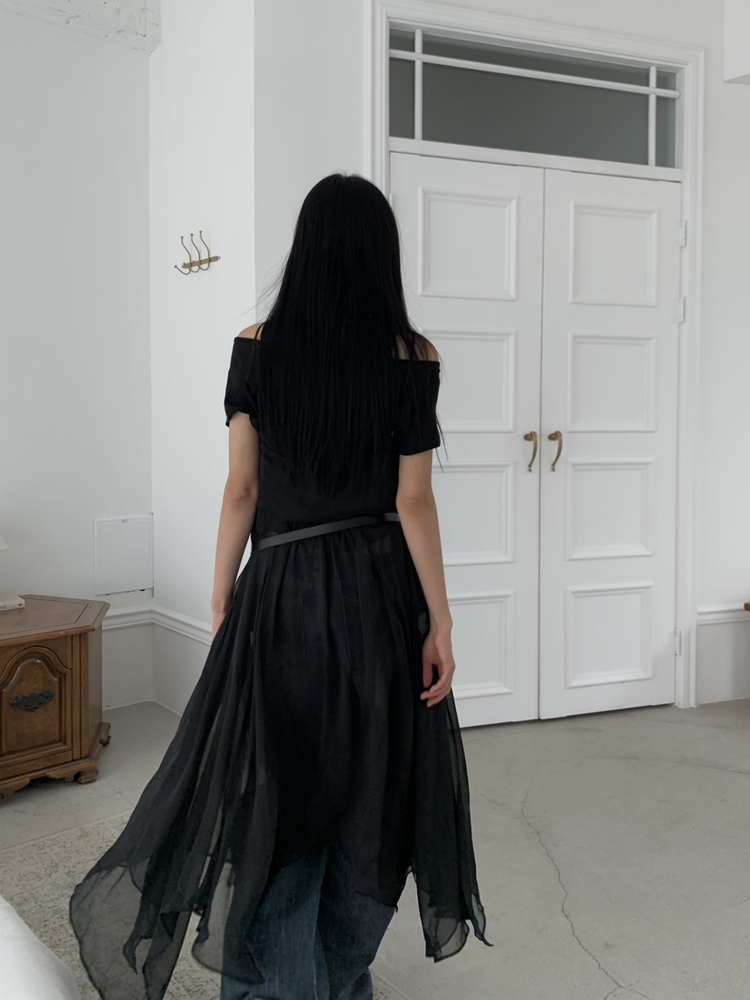US韓國直郵女裝新品熱賣真品推薦24秋冬職業時尚人氣連衣裙US連衣裙