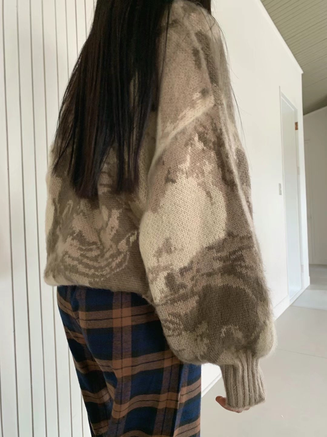 GROW韓國直郵東大門代購女裝新品熱賣時尚職業推薦真品毛衣GROW/WHERE'LL毛衣