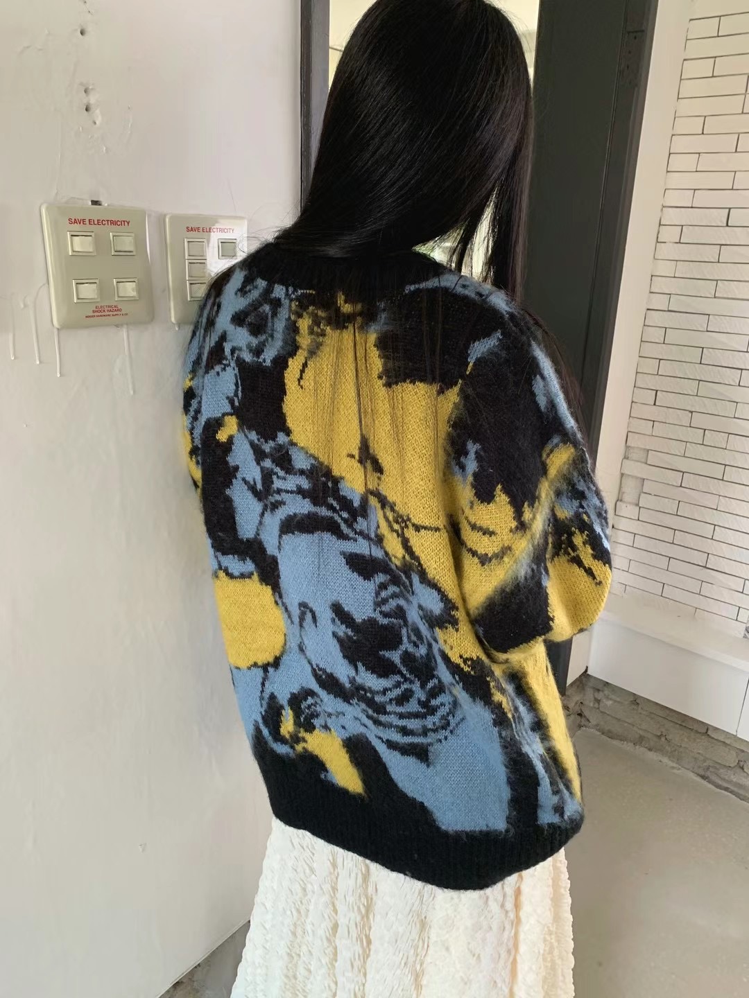 GROW韓國直郵東大門代購女裝新品熱賣時尚職業推薦真品毛衣GROW/WHERE'LL毛衣
