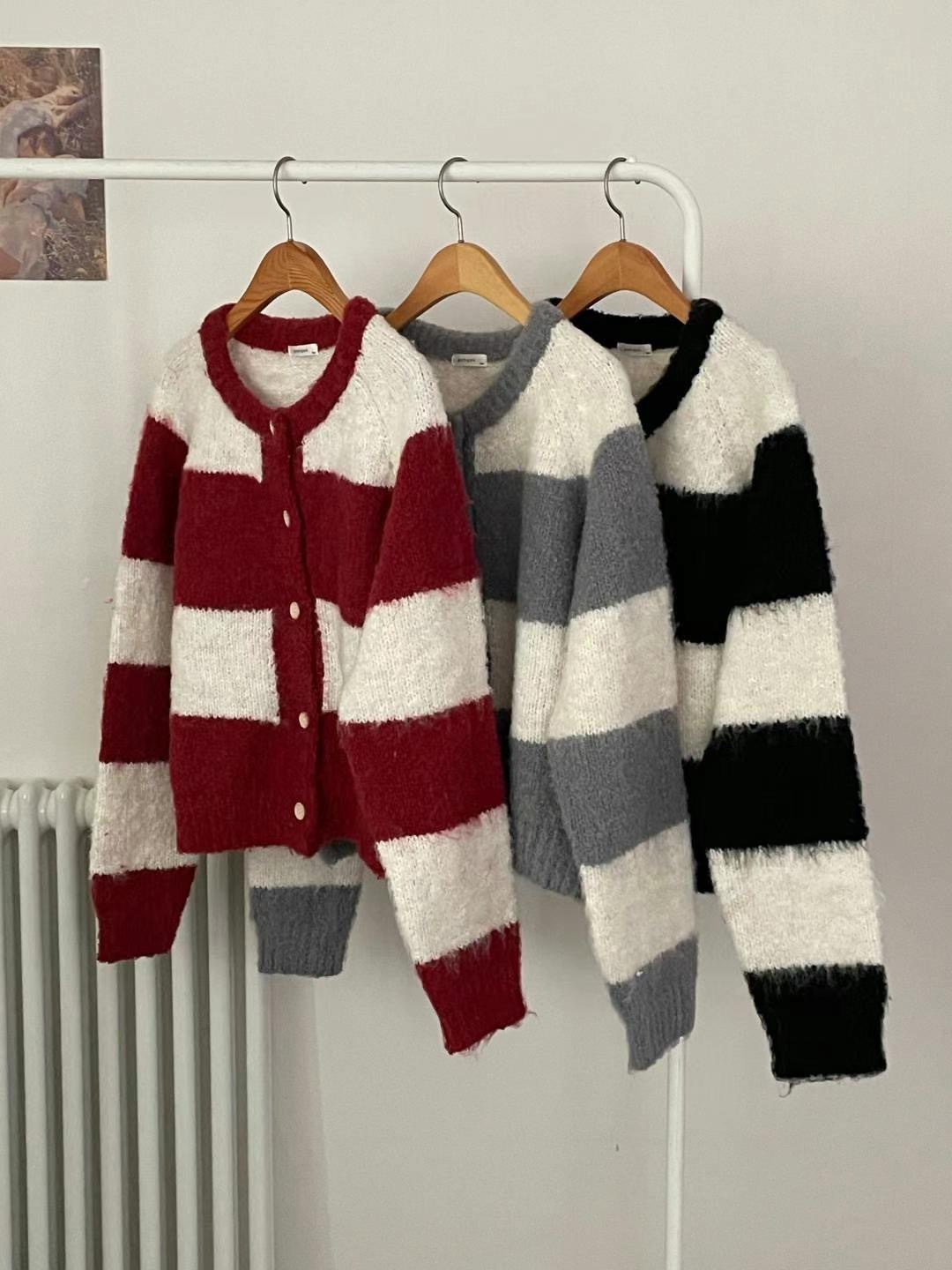 GAMGAK韓國直郵東大門代購女裝新品推薦人氣24秋冬休閑毛衣GAMGAK毛衣