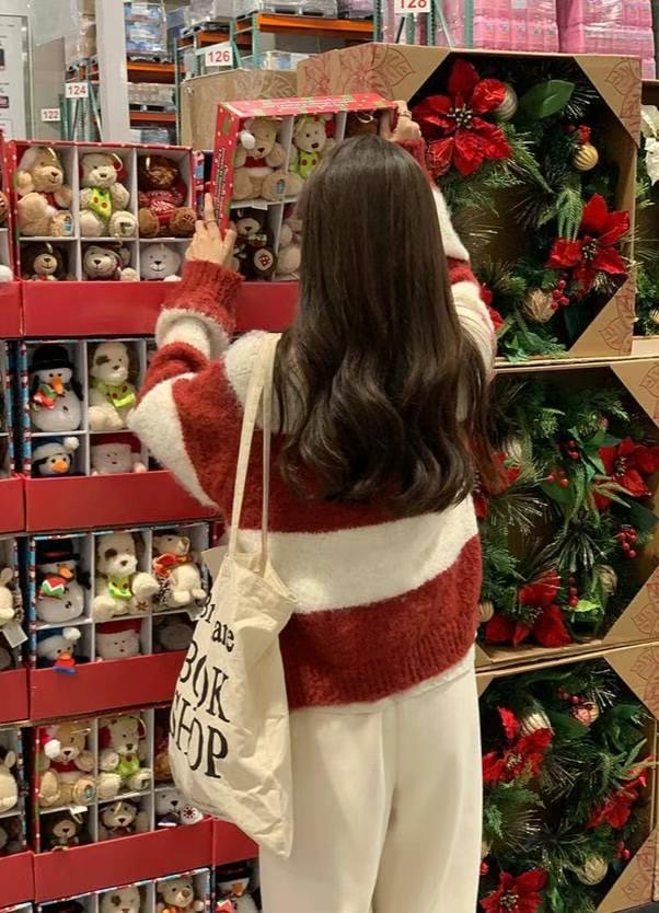 GAMGAK韓國直郵東大門代購女裝新品推薦人氣24秋冬休閑毛衣GAMGAK毛衣