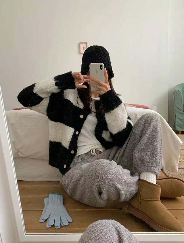 GAMGAK韓國直郵東大門代購女裝新品推薦人氣24秋冬休閑毛衣GAMGAK毛衣