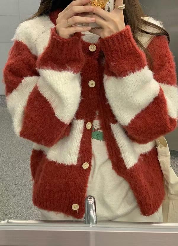 GAMGAK韓國直郵東大門代購女裝新品推薦人氣24秋冬休閑毛衣GAMGAK毛衣圖色1