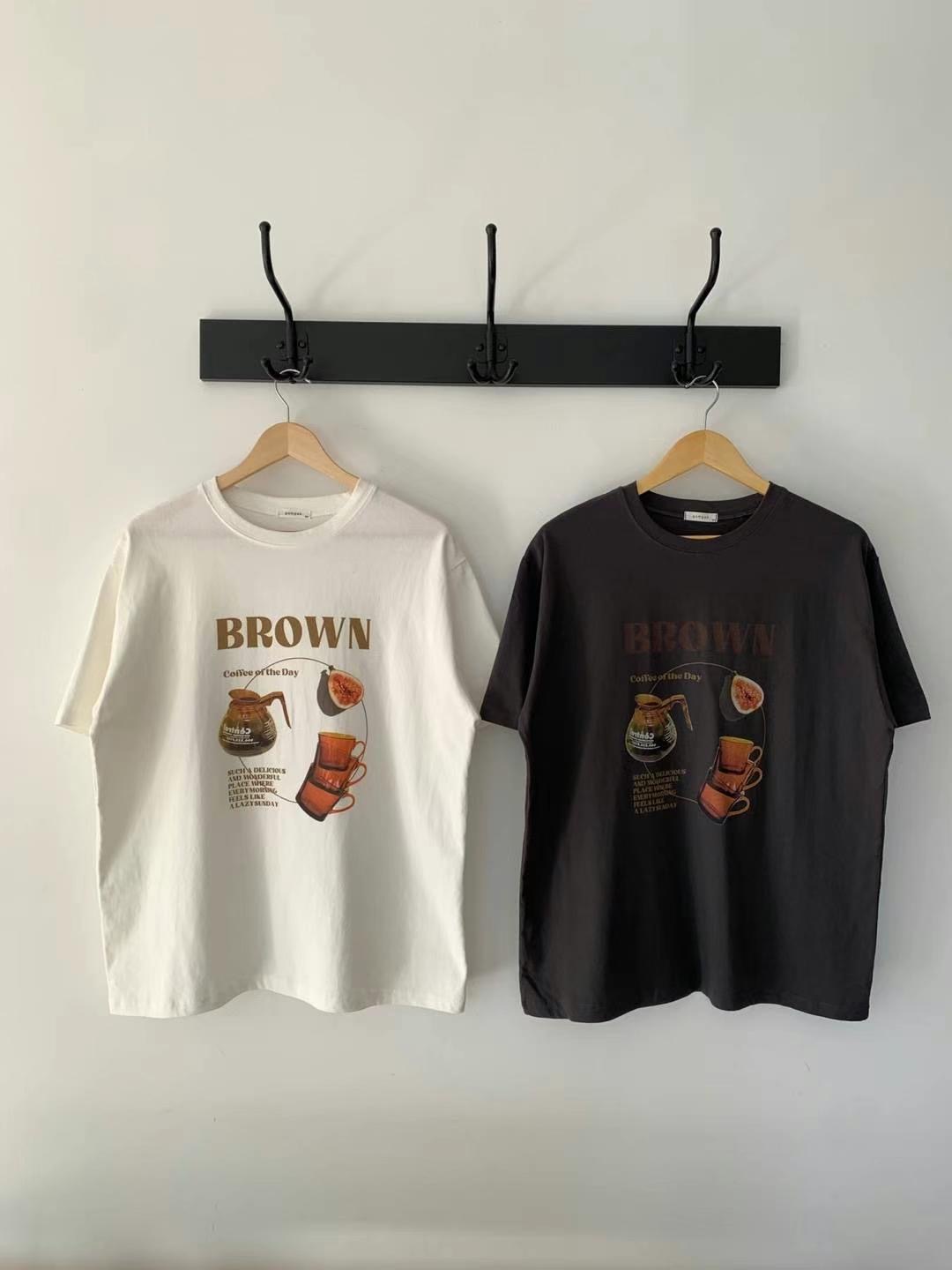 GAMGAK韓國直郵東大門實拍女裝新品人氣24秋冬時尚推薦T恤GAMGAKT恤