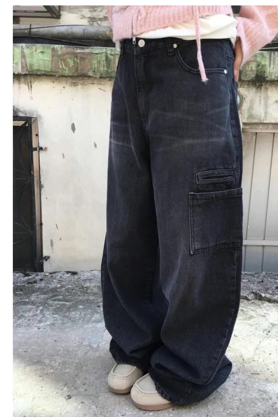 1one.chaser韓國直郵女裝新品推薦休閑職業人氣真品牛仔褲1one.chaser牛仔褲