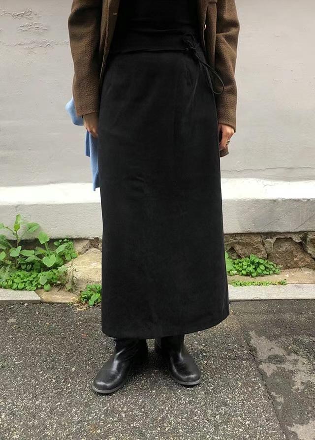 GAMGAK韓國直郵女裝新品24秋冬熱賣時尚休閑職業人氣長裙GAMGAK長裙圖色3