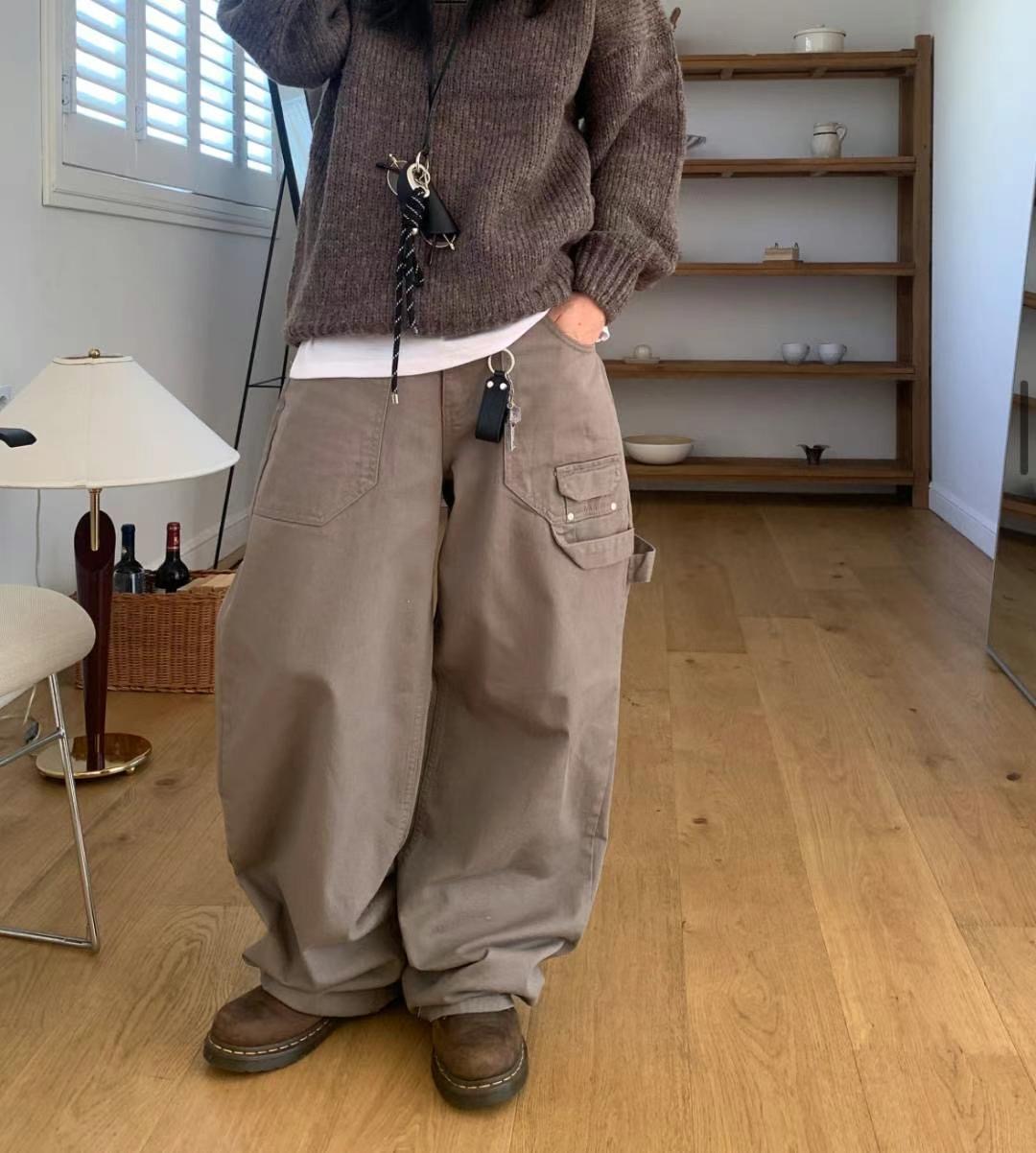 1one.chaser韓國直郵女裝新款熱賣推薦24秋冬休閑休閑褲1one.chaser休閑褲