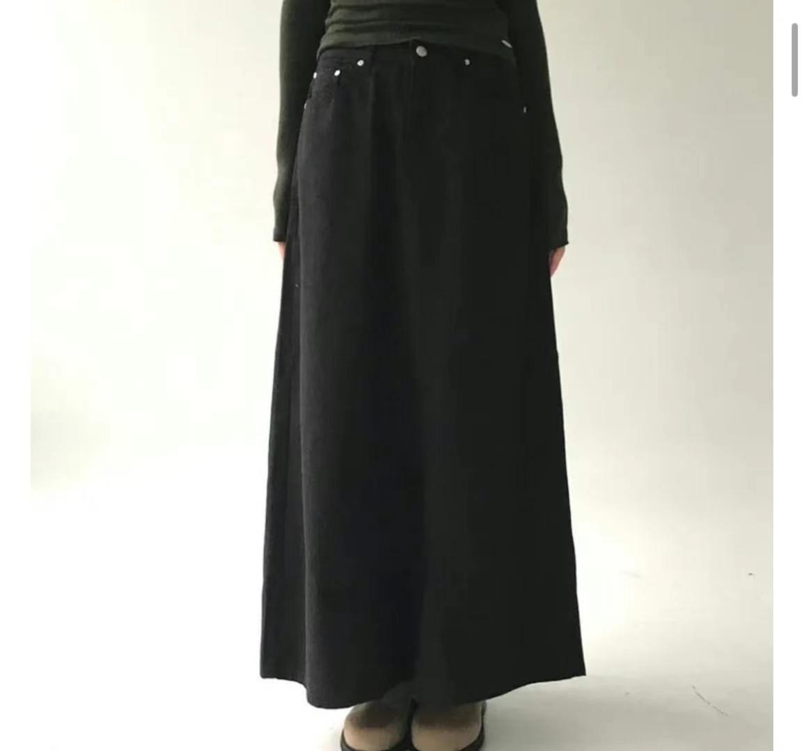 1one.chaser直郵韓國代購女裝新款真品休閑熱賣職業人氣長裙1one.chaser長裙