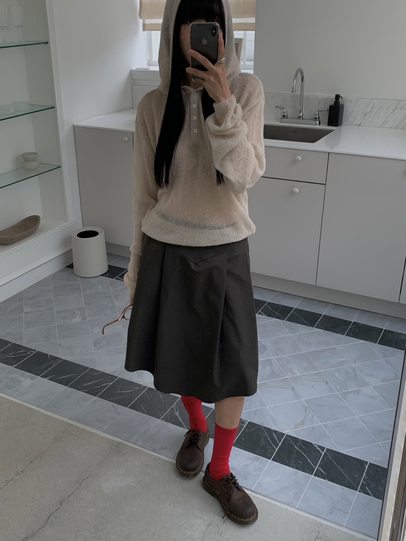 US直郵韓國代購女裝新款休閑熱賣人氣時尚真品半身裙中短裙US半身裙/中短裙