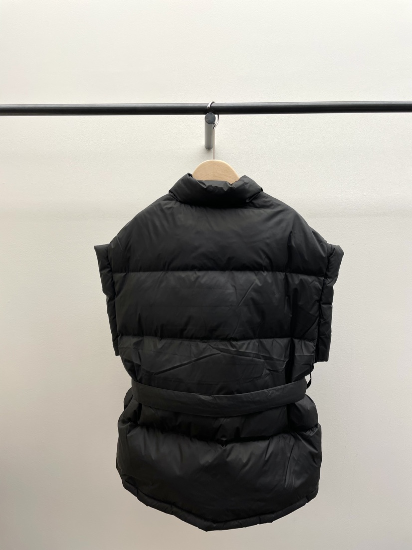 FFULLBAR韓國直郵女裝新款時尚休閑人氣職業24秋冬馬甲含腰帶DELI JENNY馬甲