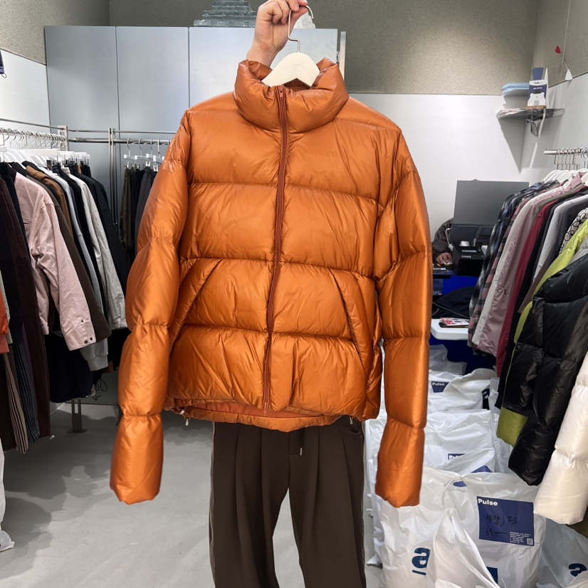 PULSE-男裝韓國直郵東大門實拍女裝新品職業短款羽絨服填充鴨絨PULSE短款羽絨服圖色4
