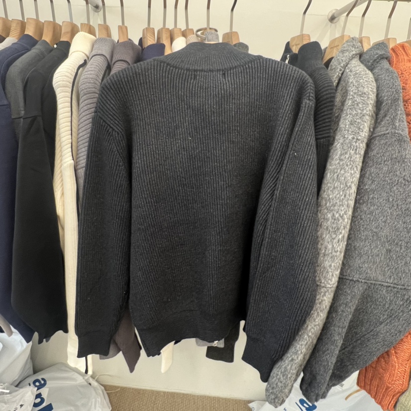 ECRU STANDARD韓國直郵東大門實拍女裝新品真品時尚毛衣拉鏈ECRU STANDARD-男裝毛衣