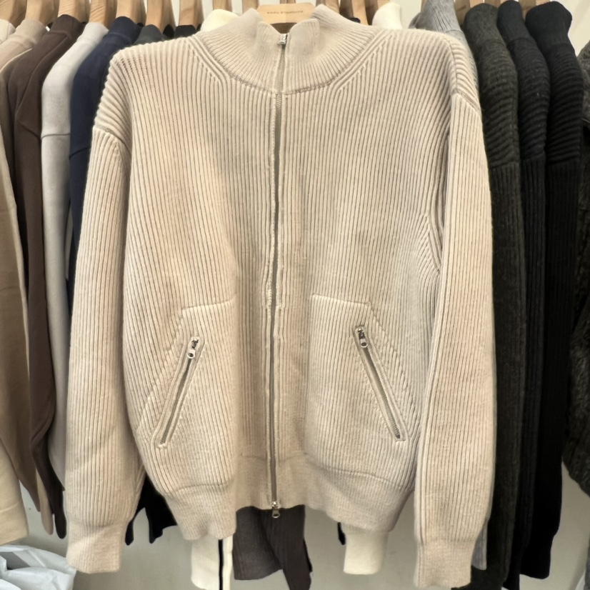 ECRU STANDARD韓國直郵東大門實拍女裝新品真品時尚毛衣拉鏈ECRU STANDARD-男裝毛衣圖色2
