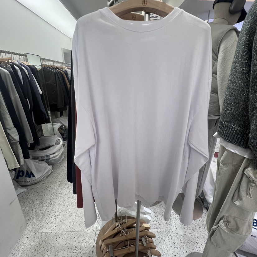 ABOUT-男裝韓國直郵東大門代購女裝新品職業時尚熱賣長袖T恤ABOUT長袖T恤