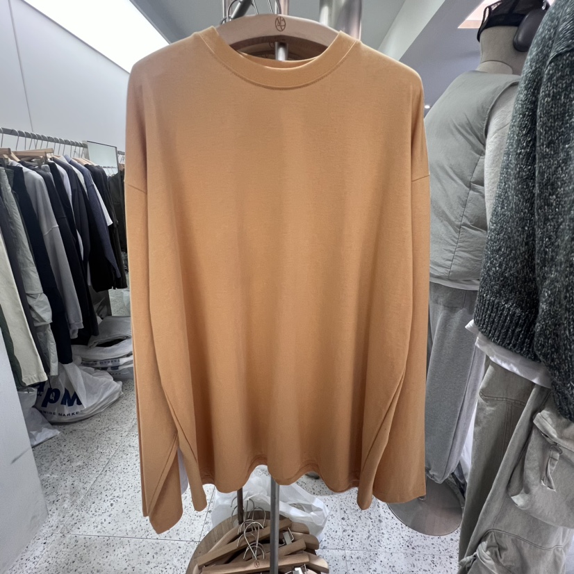 ABOUT-男裝韓國直郵東大門代購女裝新品職業時尚熱賣長袖T恤ABOUT長袖T恤圖色3