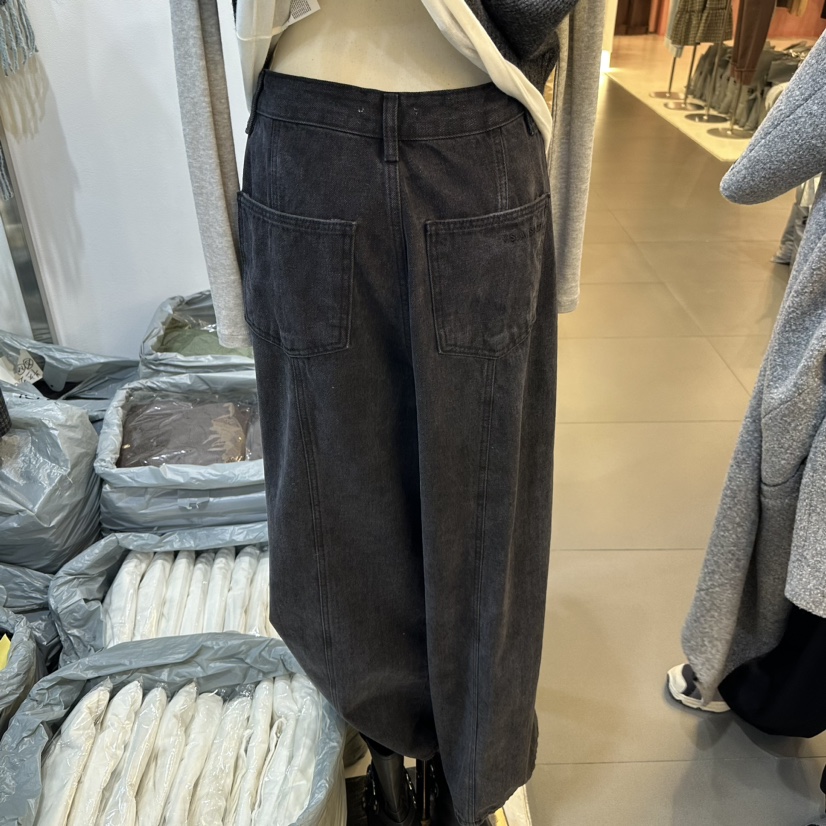 VISUAL SPACE韓國直郵東大門實拍女裝新品職業休閑休閑褲絨VISUAL SPACE休閑褲