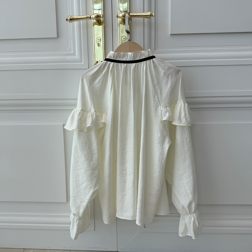 VICTORIA QUEEN直郵韓國代購女裝新品推薦24秋冬襯衫蕾絲衫VICTORIA QUEEN襯衫/蕾絲衫