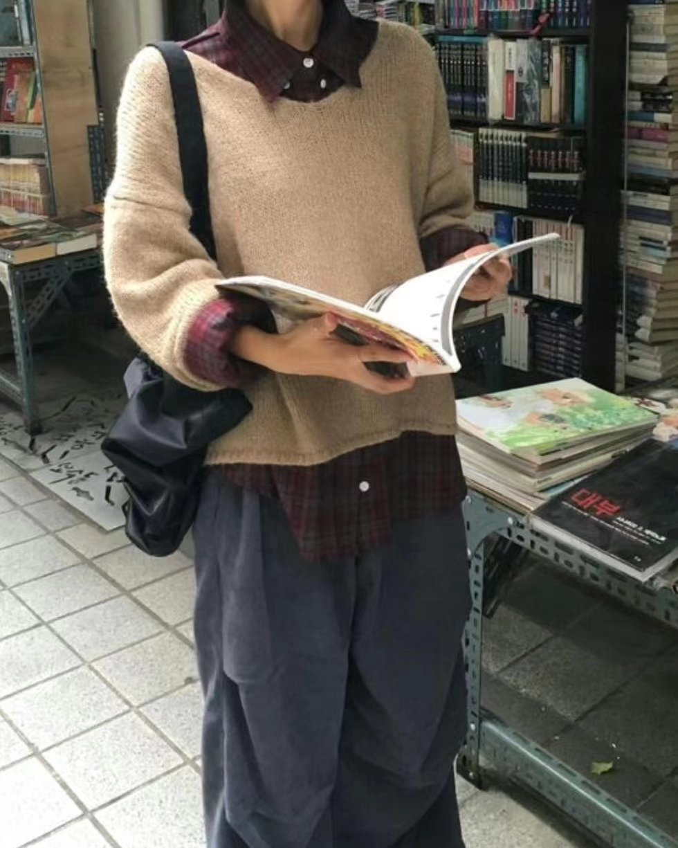 T.BLOSSOM韓國直郵東大門代購女裝新款熱賣休閑推薦針織衫T.BLOSSOM針織衫