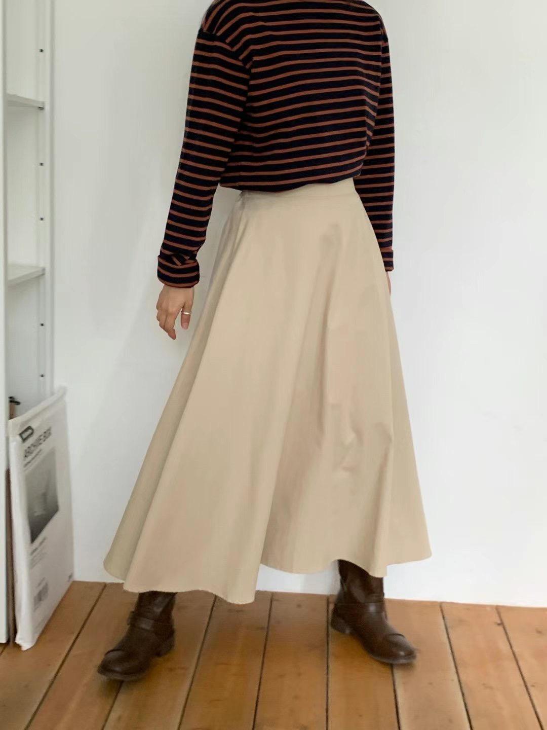 T.BLOSSOM韓國直郵東大門代購女裝新品推薦人氣時尚24秋冬長裙T.BLOSSOM長裙圖色2