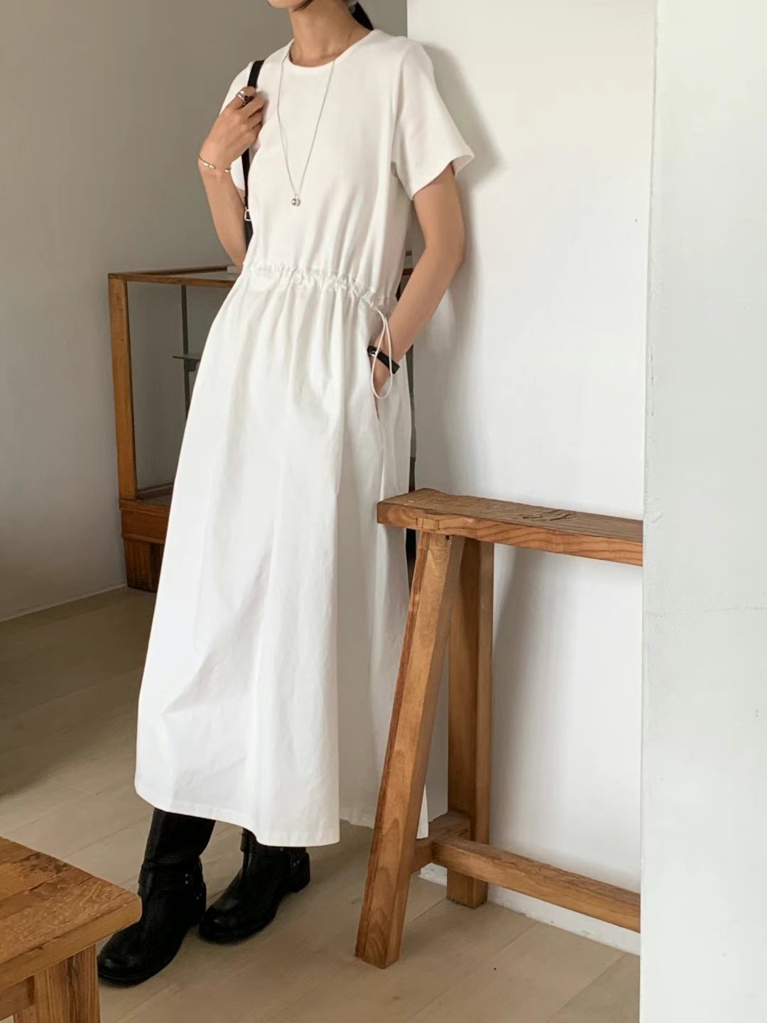 T.BLOSSOM韓國直郵女裝新款職業休閑人氣推薦熱賣真品連衣裙T.BLOSSOM連衣裙