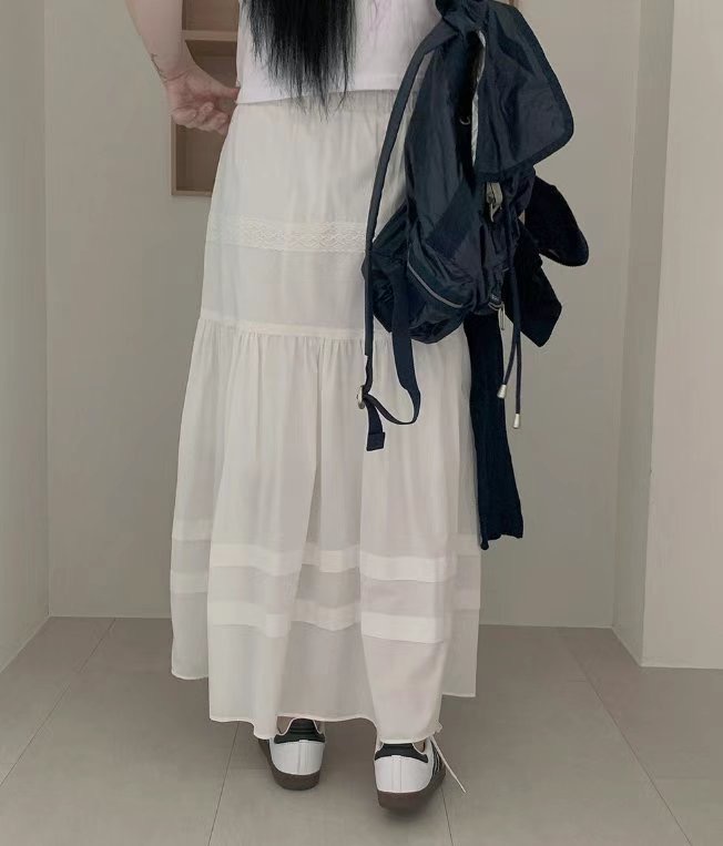 T.BLOSSOM韓國直郵東大門實拍女裝新品推薦真品人氣長裙蕾絲T.BLOSSOM長裙