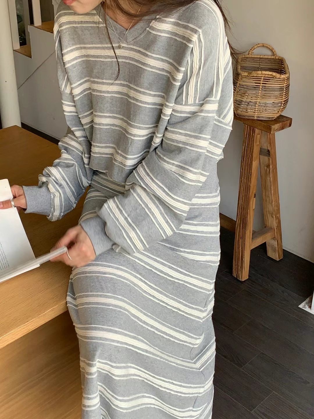 T.BLOSSOM韓國直郵東大門實拍女裝新款休閑職業時尚熱賣套裝T.BLOSSOM套裝