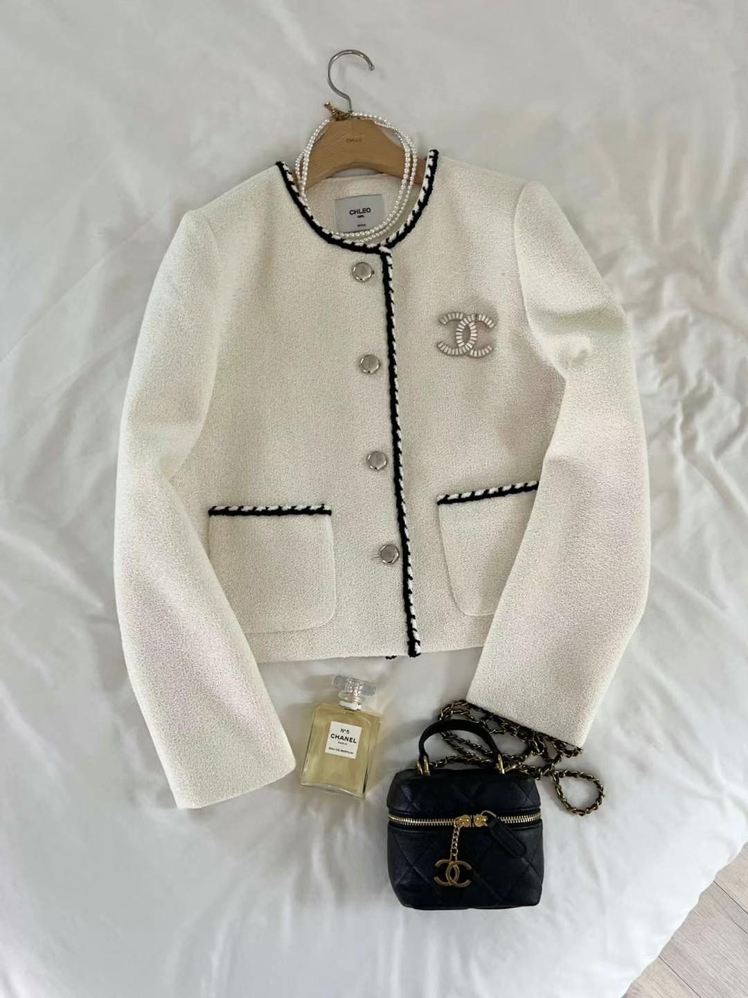 CHLEO GIRL韓國直郵女裝新款24秋冬熱賣推薦人氣真品夾克CHLEO GIRL夾克圖色1