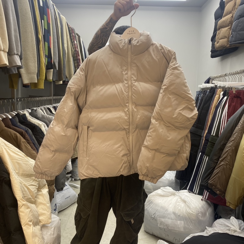 THE MOOD-男裝直郵韓國代購女裝新品休閑短款棉服保暖填充THE MOOD短款棉服圖色2