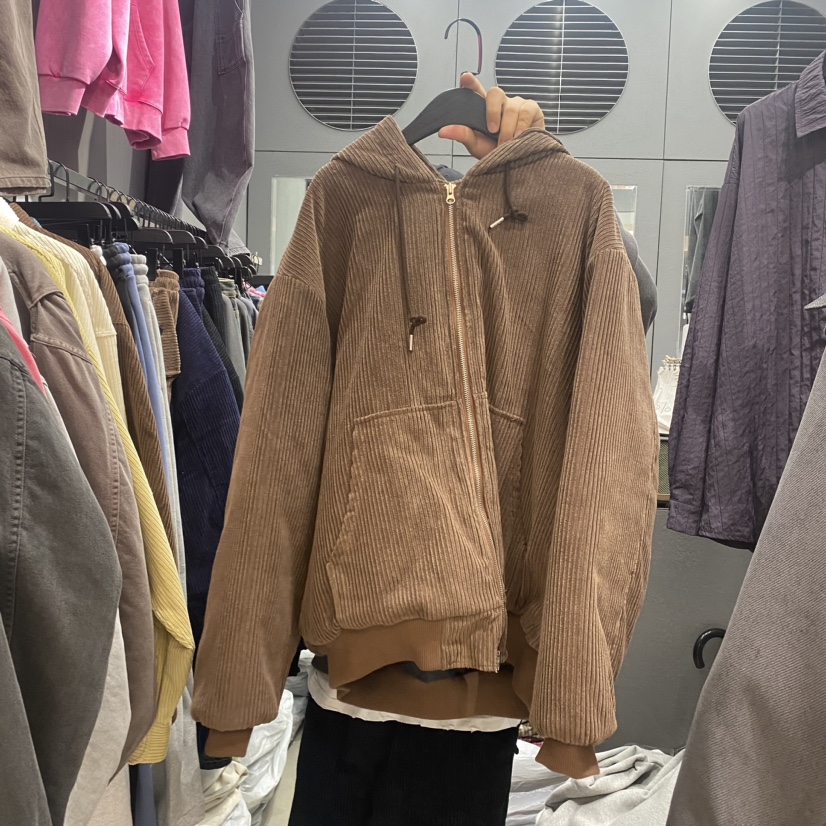 HESTORY直郵韓國代購女裝新款時尚休閑真品推薦職業夾克連帽HESTORY夾克