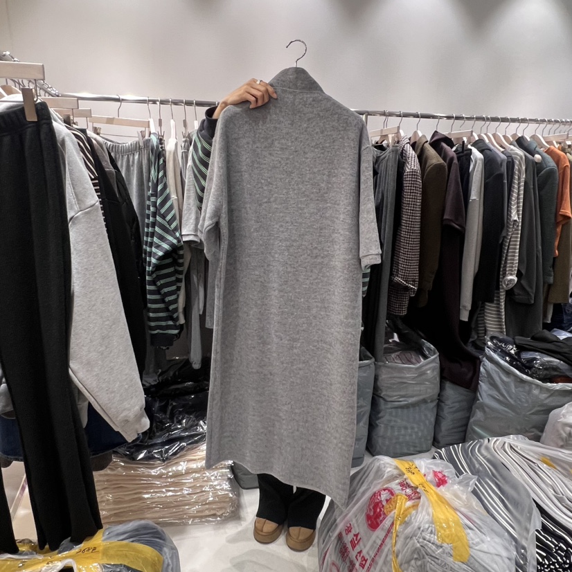 OPEN直郵韓國代購女裝新品職業24秋冬熱賣休閑人氣連衣裙OPEN連衣裙