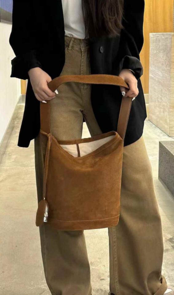 X韓國直郵東大門實拍女裝新品人氣真品推薦24秋冬單肩斜跨包BAKHA-Q單肩/斜跨包