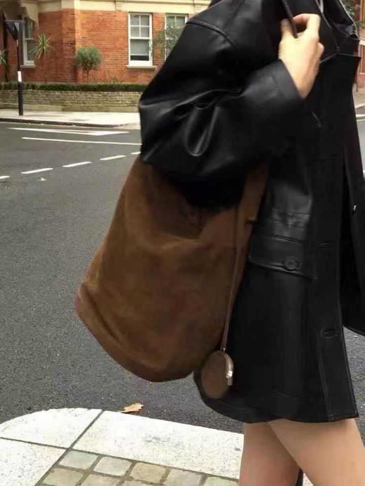 X韓國直郵東大門實拍女裝新品人氣真品推薦24秋冬單肩斜跨包BAKHA-Q單肩/斜跨包