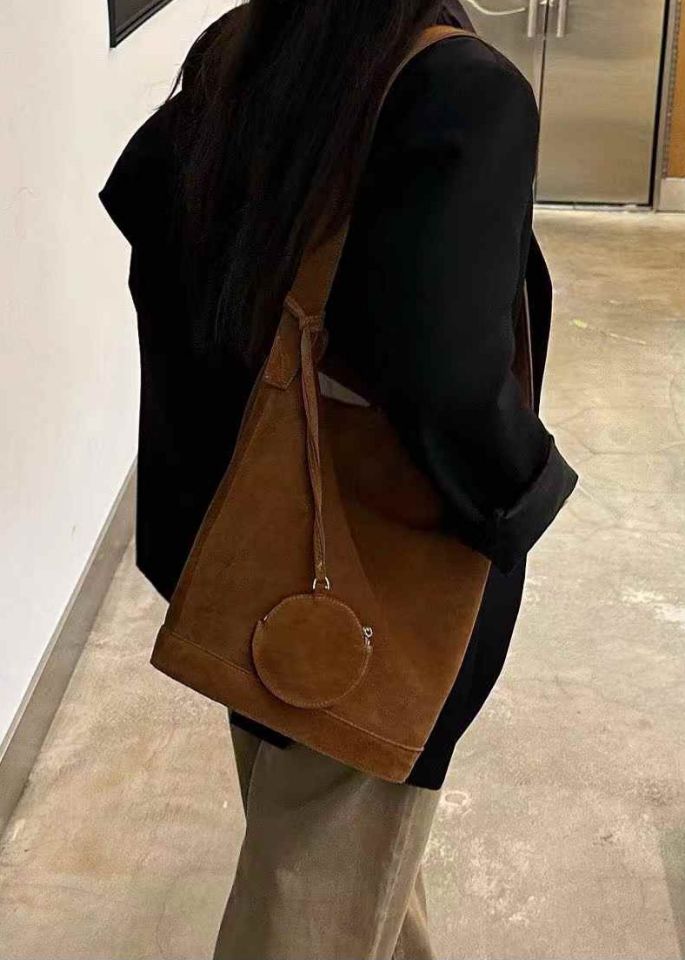 X韓國直郵東大門實拍女裝新品人氣真品推薦24秋冬單肩斜跨包BAKHA-Q單肩/斜跨包