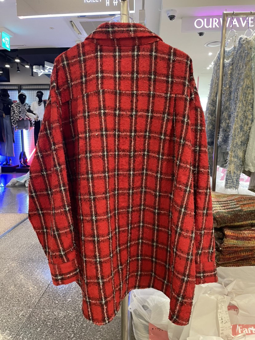 FARBE韓國直郵女裝新款熱賣人氣24秋冬時尚休閑襯衫蕾絲衫PLATFORM襯衫/蕾絲衫