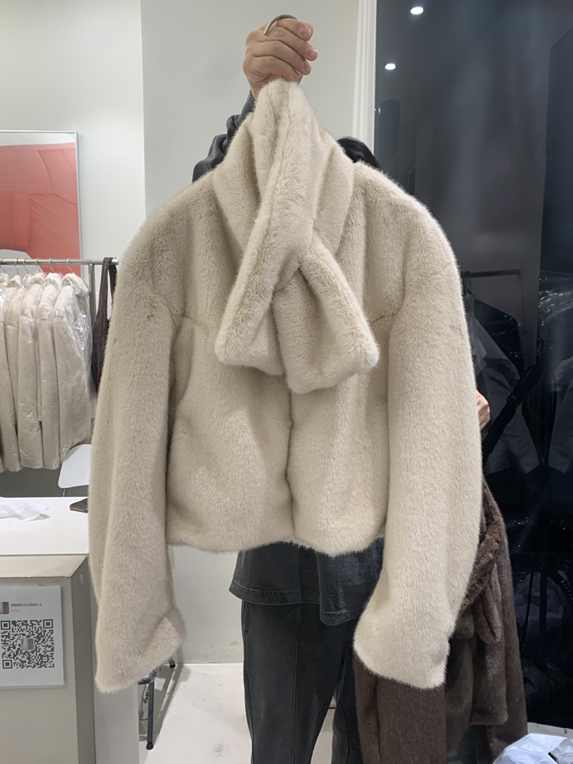 MEMO CLASSIC直郵韓國代購女裝新款真品熱賣職業24秋冬短款大衣MEMO CLASSIC短款大衣