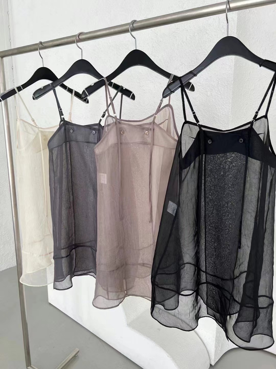 FLAT直郵韓國代購女裝新品24秋冬職業人氣熱賣真品吊帶背心DE MATE吊帶/背心