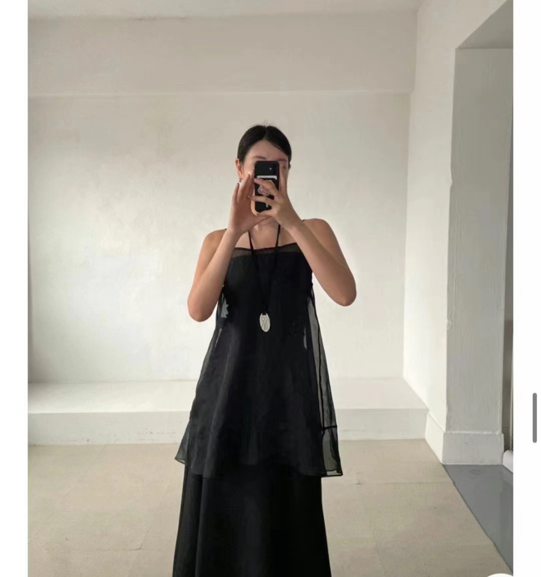 FLAT直郵韓國代購女裝新品24秋冬職業人氣熱賣真品吊帶背心DE MATE吊帶/背心圖色4