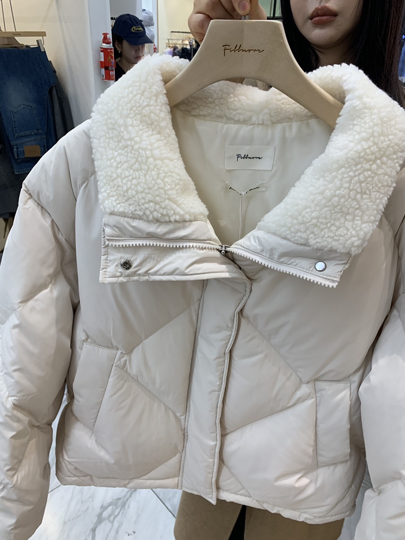 Fillmor韓國直郵東大門實拍女裝新品推薦休閑人氣短款羽絨服FILLMOR短款羽絨服