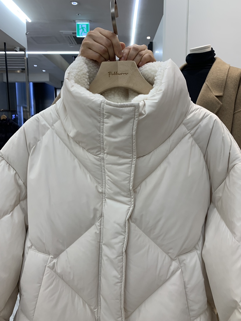 Fillmor韓國直郵東大門實拍女裝新品推薦休閑人氣短款羽絨服FILLMOR短款羽絨服