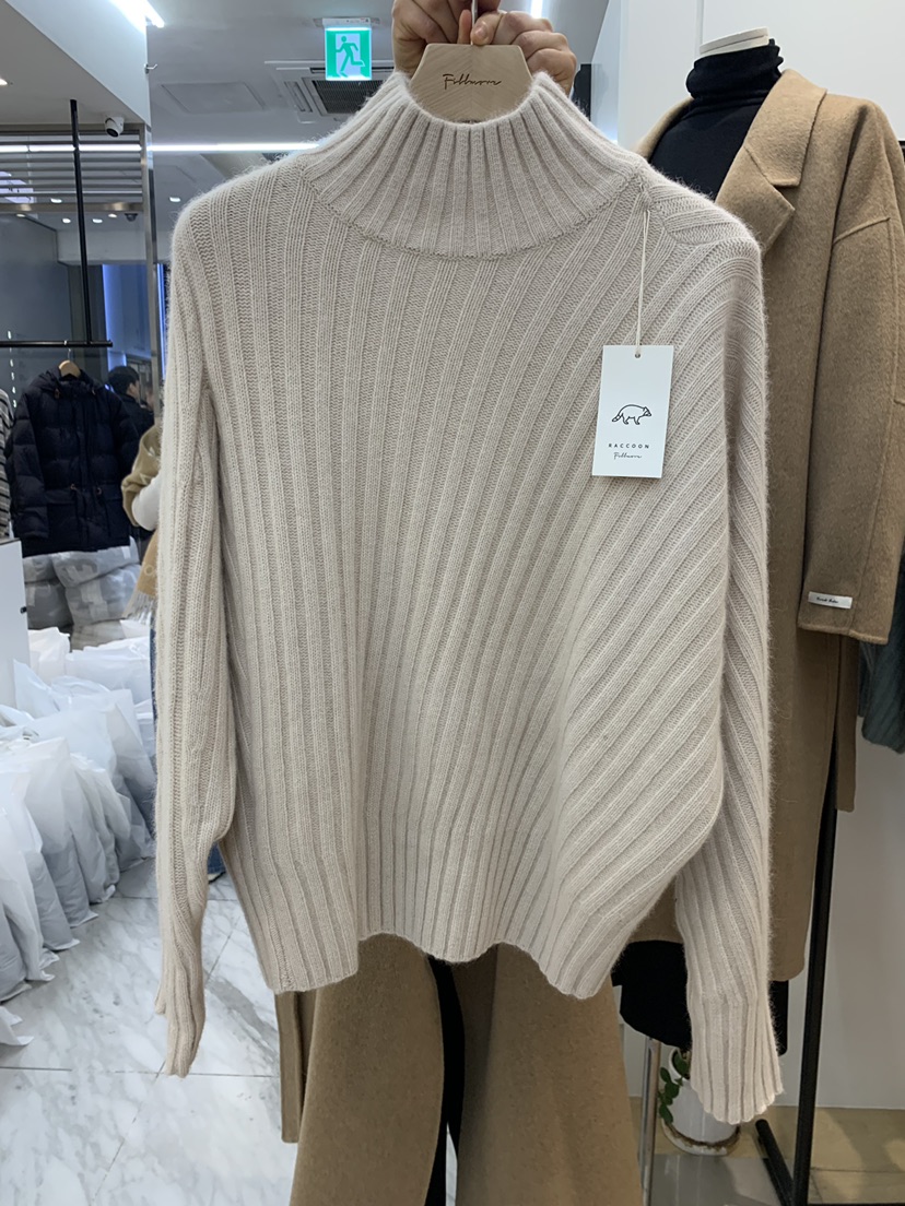 Fillmor韓國直郵東大門實拍女裝新品休閑熱賣24秋冬毛衣浣熊FILLMOR毛衣圖色2