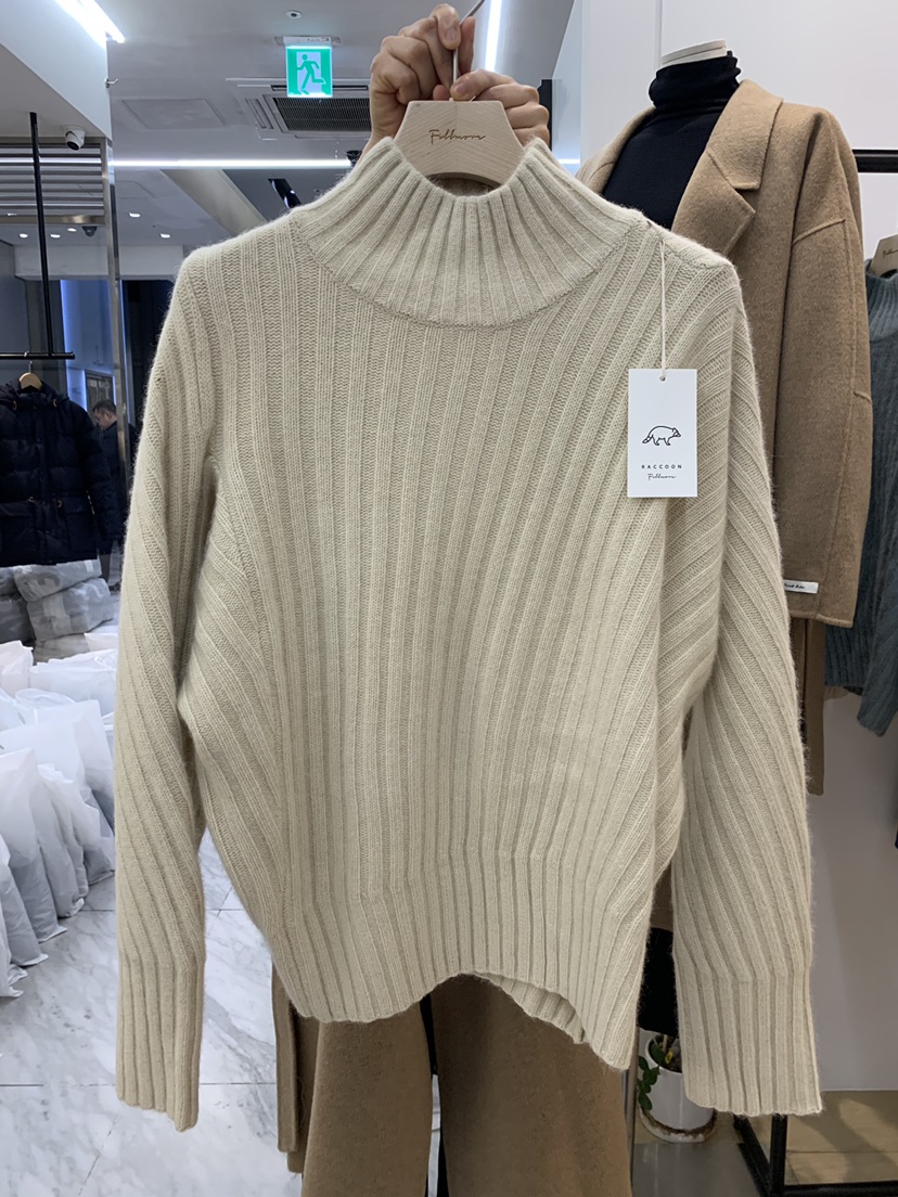 Fillmor韓國直郵東大門實拍女裝新品休閑熱賣24秋冬毛衣浣熊FILLMOR毛衣圖色3