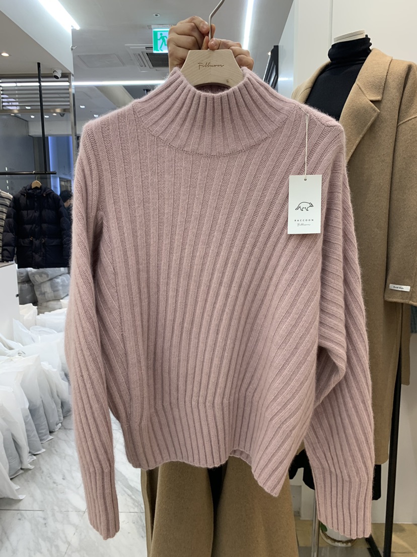 Fillmor韓國直郵東大門實拍女裝新品休閑熱賣24秋冬毛衣浣熊FILLMOR毛衣圖色4