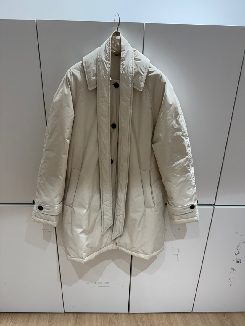 APPROACH0.1直郵韓國代購女裝新品職業長款羽絨服含腰繩JKICHI長款羽絨服