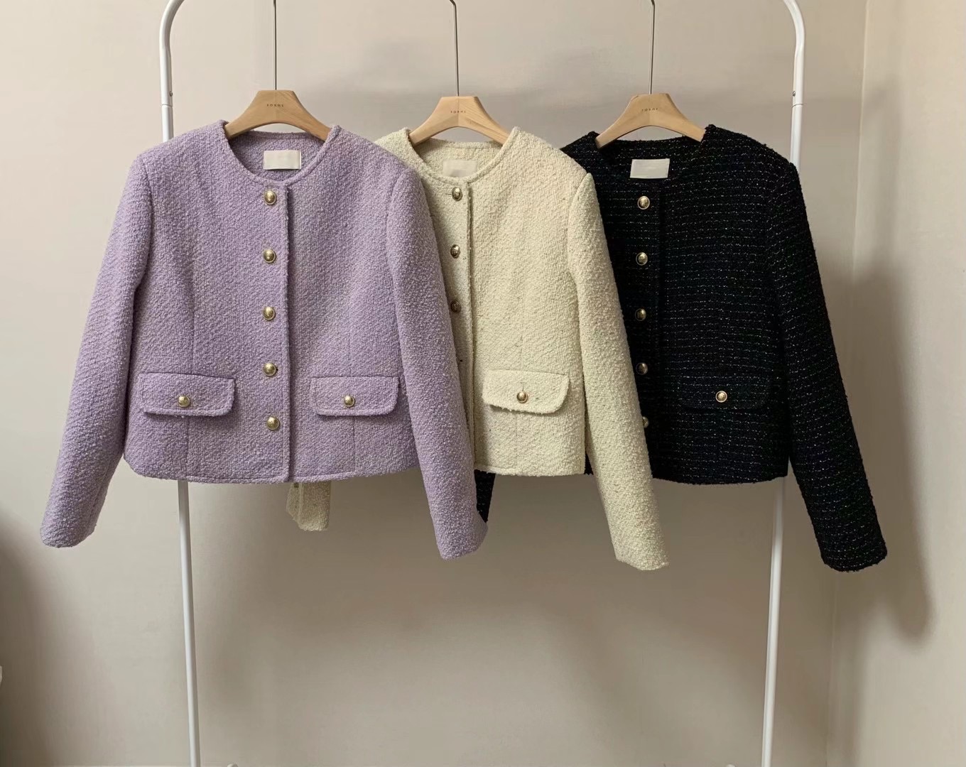 FORME直郵韓國代購女裝新品職業休閑時尚推薦人氣真品24秋冬夾克FORME夾克圖色3左三色