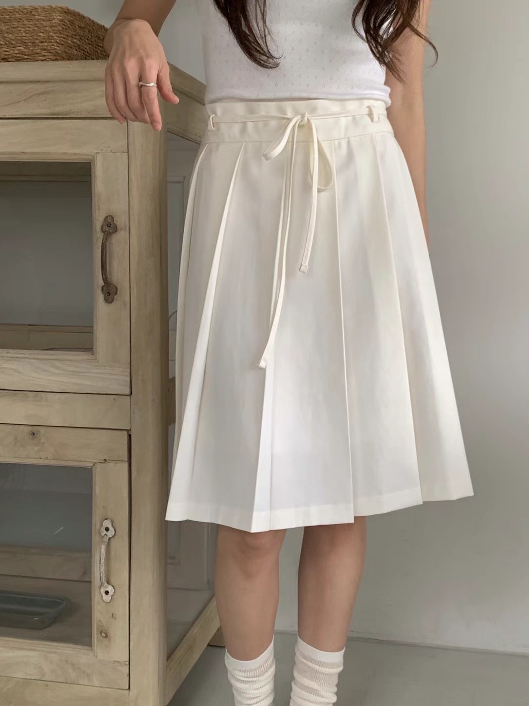 FORME韓國直郵東大門實拍女裝新款人氣休閑職業半身裙中短裙FORME半身裙/中短裙圖色1