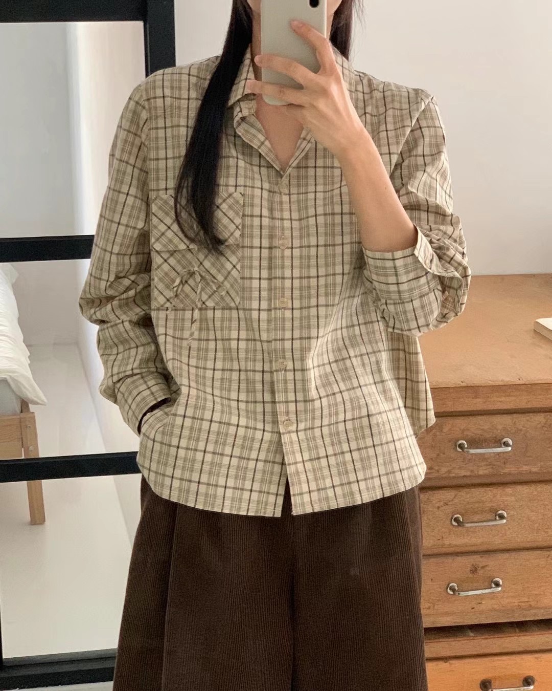 FORME韓國直郵女裝新品人氣熱賣職業休閑24秋冬襯衫蕾絲衫FORME襯衫/蕾絲衫