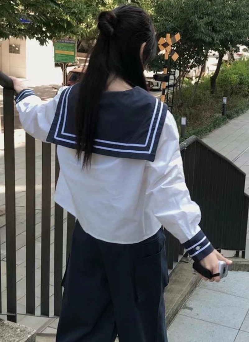 FORME韓國直郵女裝新款24秋冬人氣熱賣職業時尚襯衫蕾絲衫FORME襯衫/蕾絲衫