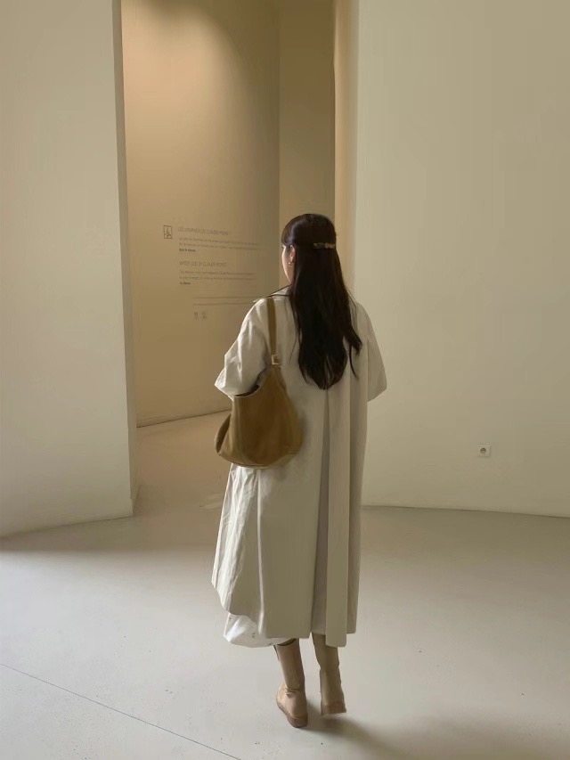 OMELET韓國直郵女裝新品人氣24秋冬熱賣職業推薦長款風衣OHNLE長款風衣