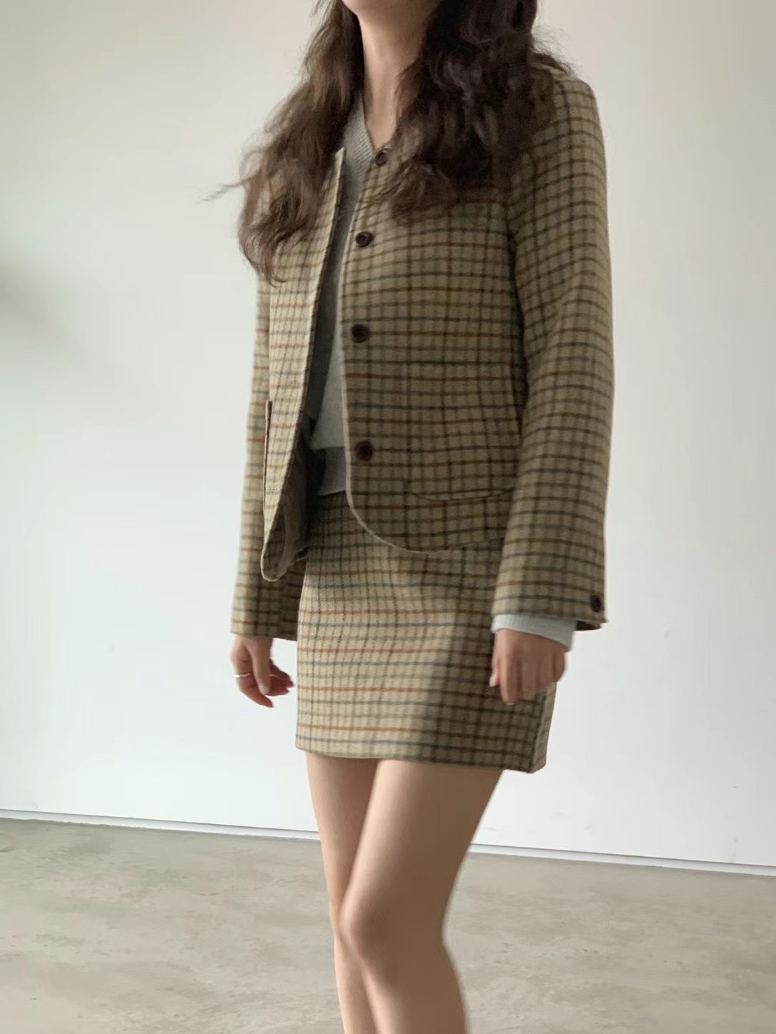 OMELET韓國直郵東大門實拍女裝新品24秋冬推薦職業熱賣套裝OHNLE套裝