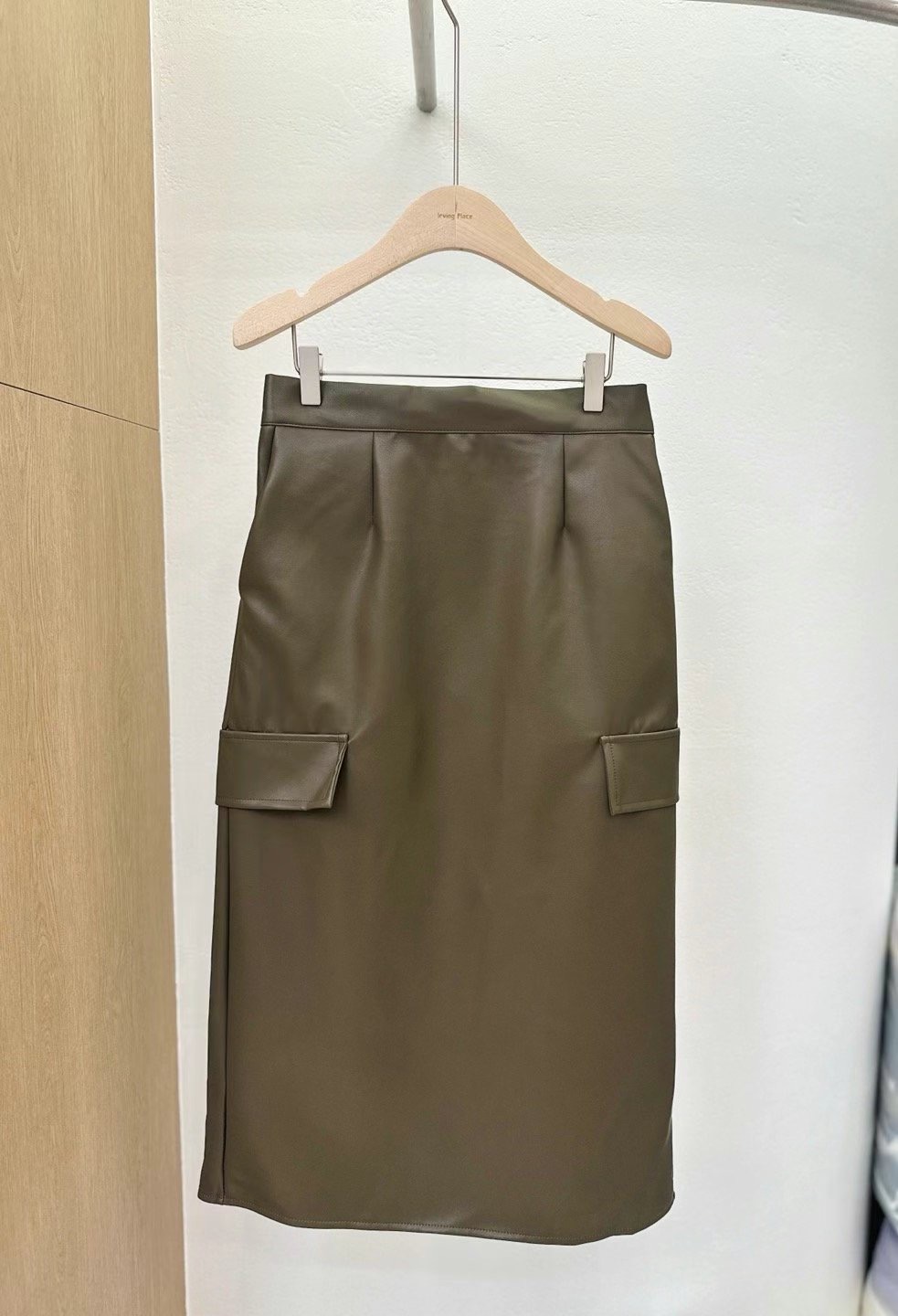 JANEMORIS東大門直郵女士新品職業真品休閑人氣推薦長裙皮革JANEMORIS長裙圖色2
